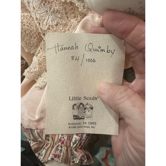 Vintage Little Souls 1994 Hannah Quimby Limited Edition Doll by Gretchen Wilson - Picture 3 of 4